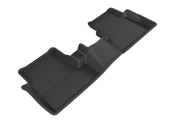 3D MAXpider - 3D MAXpider KAGU Floor Mat (BLACK) compatible with LINCOLN MKC 2015-2016 - Second Row