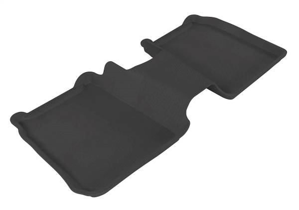 3D MAXpider - 3D MAXpider KAGU Floor Mat (BLACK) compatible with FORD FLEX 2009-2019 - Second Row