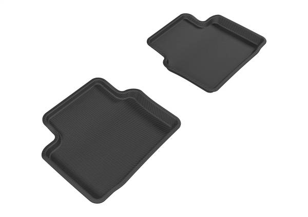 3D MAXpider - 3D MAXpider KAGU Floor Mat (BLACK) compatible with BUICK REGAL 2011-2017 - Second Row