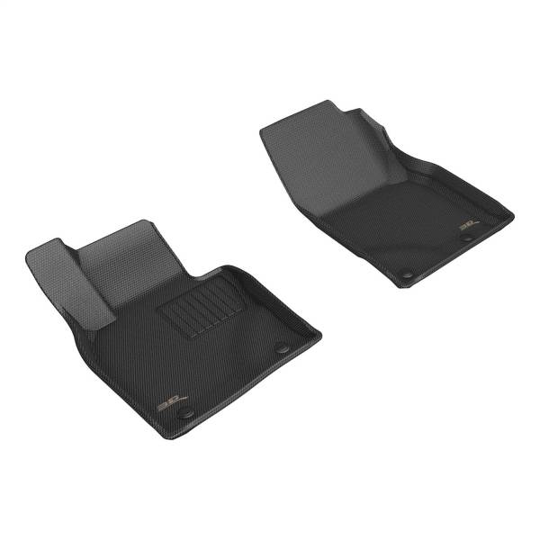 3D MAXpider - 3D MAXpider KAGU Floor Mat (BLACK) compatible with MAZDA CX-50 2023-2024 - Front Row