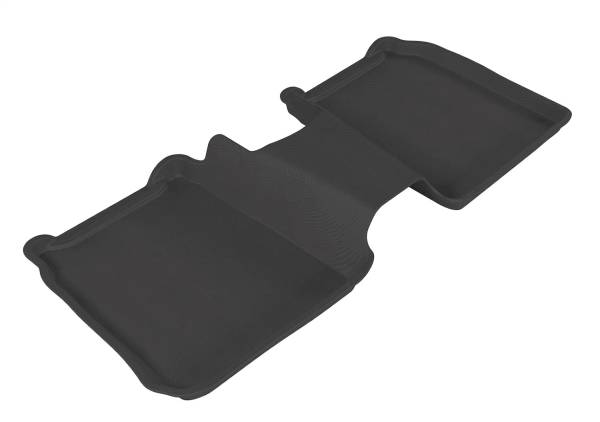 3D MAXpider - 3D MAXpider KAGU Floor Mat (BLACK) compatible with FORD FLEX 2009-2019 - Second Row