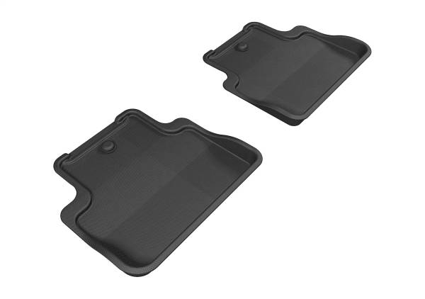3D MAXpider - 3D MAXpider KAGU Floor Mat (BLACK) compatible with ACURA TL FWD 2009-2014 - Second Row