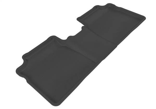 3D MAXpider - 3D MAXpider KAGU Floor Mat (BLACK) compatible with TOYOTA PRIUS 2010-2015 - Second Row