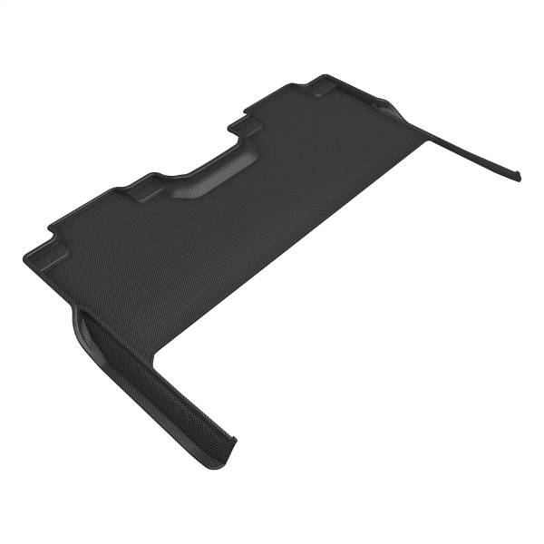 3D MAXpider - 3D MAXpider KAGU Floor Mat (BLACK) compatible with FORD F 150/250/350 2023-2024 - Second Row