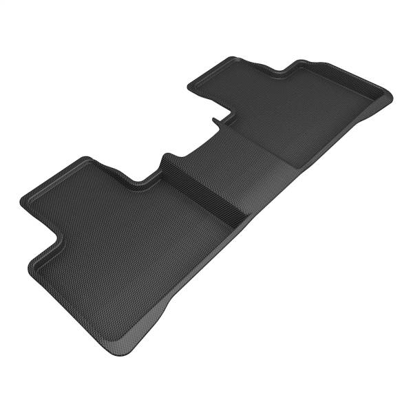 3D MAXpider - 3D MAXpider KAGU Floor Mat (BLACK) compatible with LEXUS RX SERIES 2023-2024 - Second Row