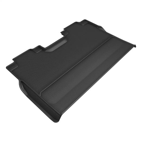 3D MAXpider - 3D MAXpider KAGU Floor Mat (BLACK) compatible with FORD F-150/250 SUPER CREW 2022-2024 - Second Row