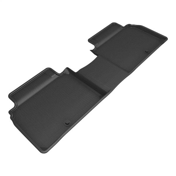 3D MAXpider - 3D MAXpider KAGU Floor Mat (BLACK) compatible with GENESIS G80 2023-2024 - Second Row