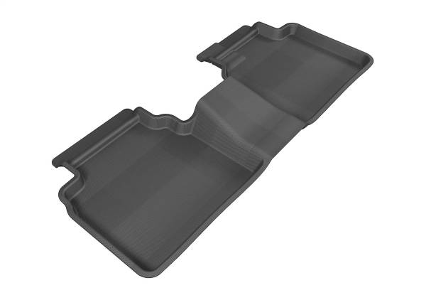 3D MAXpider - 3D MAXpider KAGU Floor Mat (BLACK) compatible with FORD FUSION 2006-2012 - Second Row