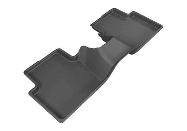 3D MAXpider - 3D MAXpider KAGU Floor Mat (BLACK) compatible with MAZDA CX-3 2016-2021 - Second Row