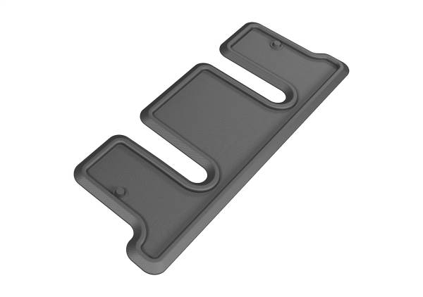 3D MAXpider - 3D MAXpider KAGU Floor Mat (BLACK) compatible with BUICK/CHEVROLET/GMC ENCLAVE/TRAVERSE/ACADIA 2007-2017 - Third Row