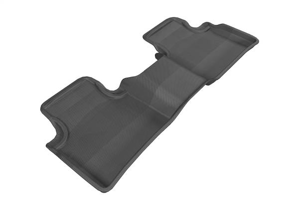 3D MAXpider - 3D MAXpider KAGU Floor Mat (BLACK) compatible with NISSAN MAXIMA 2009-2014 - Second Row