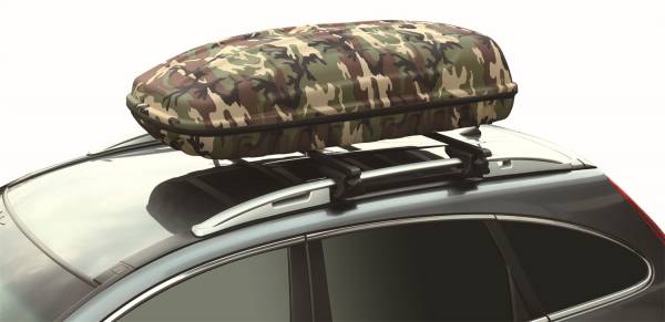 3D MAXpider - 3D SHELL ROOF BOX WITH RACK SIZE: L 47.2"x31.5"x10.2" (120x80x26cm) CAMOUFLAGE