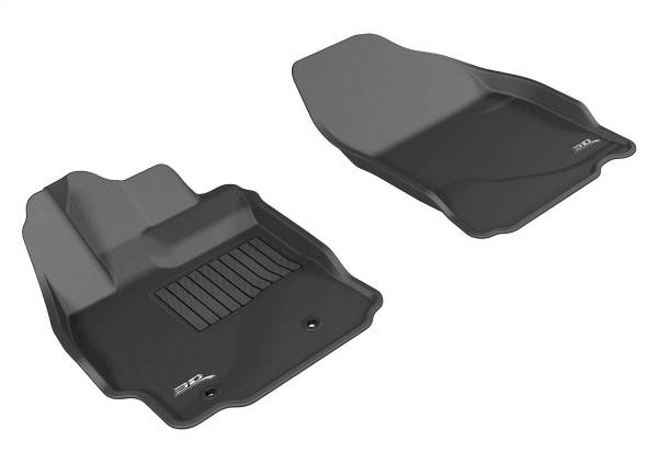 3D MAXpider - 3D MAXpider KAGU Floor Mat (BLACK) compatible with SCION TC 2014-2016 - Front Row