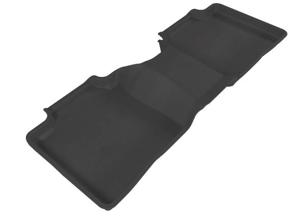 3D MAXpider - 3D MAXpider KAGU Floor Mat (BLACK) compatible with TOYOTA VENZA 2009-2015 - Second Row