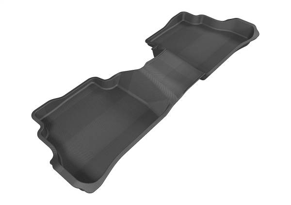 3D MAXpider - 3D MAXpider KAGU Floor Mat (BLACK) compatible with MAZDA CX-5 2013-2016 - Second Row