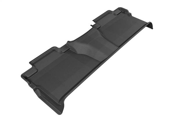 3D MAXpider - 3D MAXpider KAGU Floor Mat (BLACK) compatible with TOYOTA TUNDRA CREWMAX 2014-2021 - Second Row
