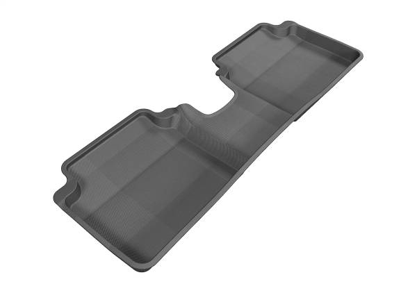 3D MAXpider - 3D MAXpider KAGU Floor Mat (BLACK) compatible with HYUNDAI VELOSTER 2012-2017 - Second Row