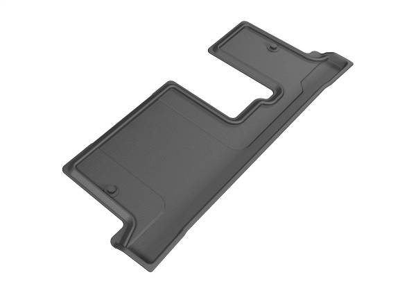 3D MAXpider - 3D MAXpider KAGU Floor Mat (BLACK) compatible with BUICK/CHEVROLET/GMC ENCLAVE/TRAVERSE/ACADIA 2007-2017 - Third Row