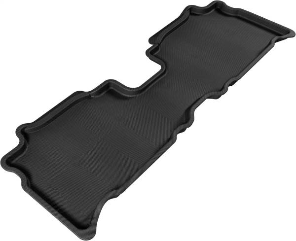 3D MAXpider - 3D MAXpider KAGU Floor Mat (BLACK) compatible with LEXUS RX330/350 2004-2009 - Second Row