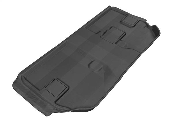 3D MAXpider - 3D MAXpider KAGU Floor Mat (BLACK) compatible with CHEVROLET SUBURBAN 2007-2014 - Third Row