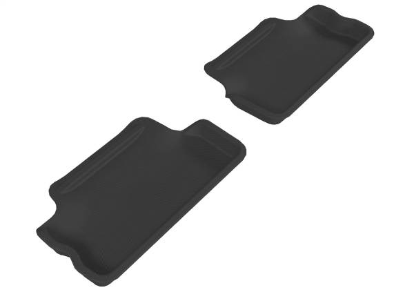 3D MAXpider - 3D MAXpider KAGU Floor Mat (BLACK) compatible with MINI COOPER/S/JCW HATCHBACK (R56) 2007-2013 - Second Row