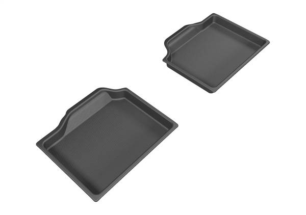 3D MAXpider - 3D MAXpider KAGU Floor Mat (BLACK) compatible with MINI COUNTRYMAN/S/JCW (R60) 2014-2016 - Second Row