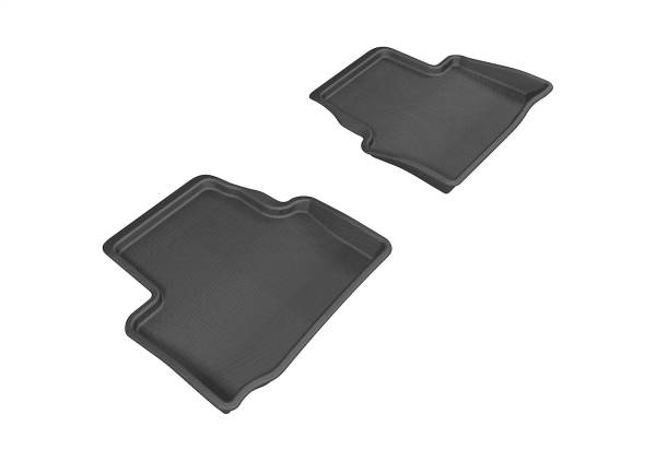3D MAXpider - 3D MAXpider KAGU Floor Mat (BLACK) compatible with CADILLAC ATS/ATS-V 2013-2019 - Second Row