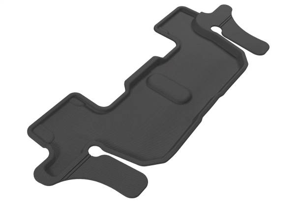 3D MAXpider - 3D MAXpider KAGU Floor Mat (BLACK) compatible with FORD EXPLORER 2011-2019 - Third Row