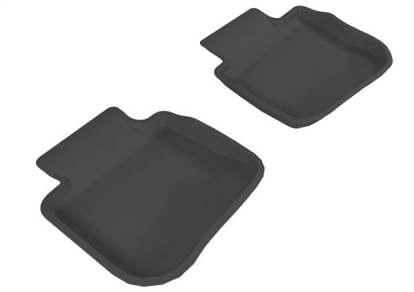3D MAXpider - 3D MAXpider KAGU Floor Mat (BLACK) compatible with SUBARU LEGACY/OUTBACK 2010-2014 - Second Row