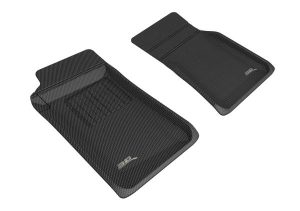 3D MAXpider - 3D MAXpider KAGU Floor Mat (BLACK) compatible with MAZDA MX-5 MIATA NA/MX-5 MIATA NB 1989-2005 - Front Row