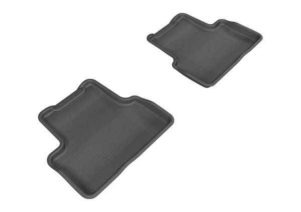 3D MAXpider - 3D MAXpider KAGU Floor Mat (BLACK) compatible with CHEVROLET CRUZE/CRUZE LIMITED 2011-2016 - Second Row