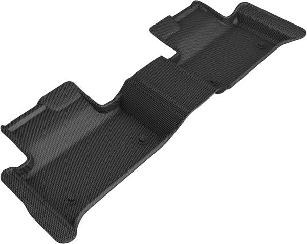 3D MAXpider - 3D MAXpider KAGU Floor Mat (BLACK) compatible with LAND ROVER RANGE ROVER EVOQUE 2020-2024 - Second Row