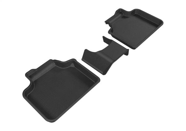 3D MAXpider - 3D MAXpider KAGU Floor Mat (BLACK) compatible with MINI COUNTRYMAN/S/JCW (F60) 2017-2024 - Second Row