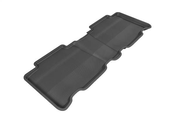 3D MAXpider - 3D MAXpider KAGU Floor Mat (BLACK) compatible with TOYOTA RAV4 2013-2018 - Second Row