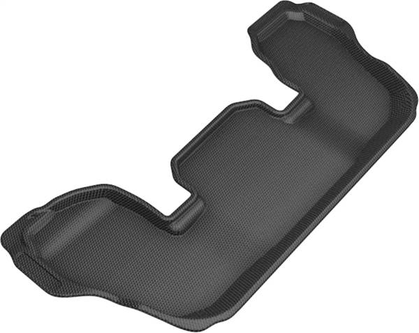 3D MAXpider - 3D MAXpider KAGU Floor Mat (BLACK) compatible with ACURA/HONDA MDX/PILOT 2022-2024 - Third Row