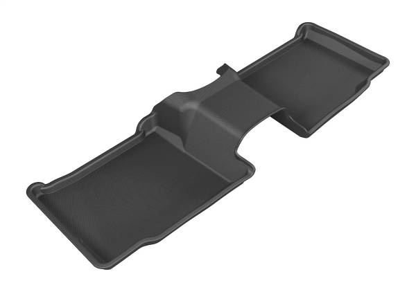 3D MAXpider - 3D MAXpider KAGU Floor Mat (BLACK) compatible with FORD EXPLORER 2011-2019 - Second Row