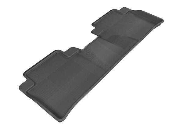 3D MAXpider - 3D MAXpider KAGU Floor Mat (BLACK) compatible with ACURA RDX 2013-2018 - Second Row