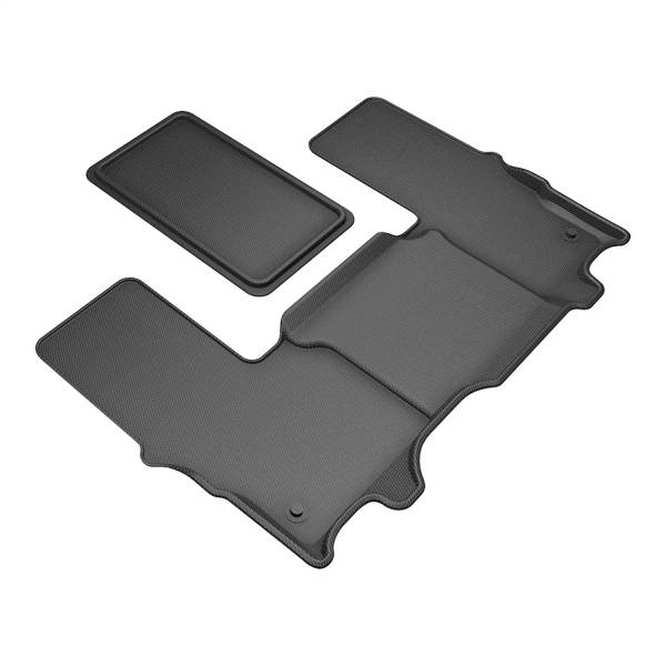 3D MAXpider - 3D MAXpider KAGU Floor Mat (BLACK) compatible with JEEP WAGONEER 2022-2024 - Third Row