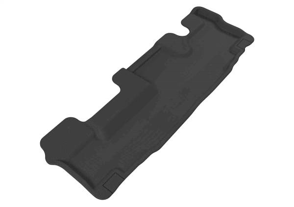 3D MAXpider - 3D MAXpider KAGU Floor Mat (BLACK) compatible with FORD EXPLORER 2006-2010 - Third Row