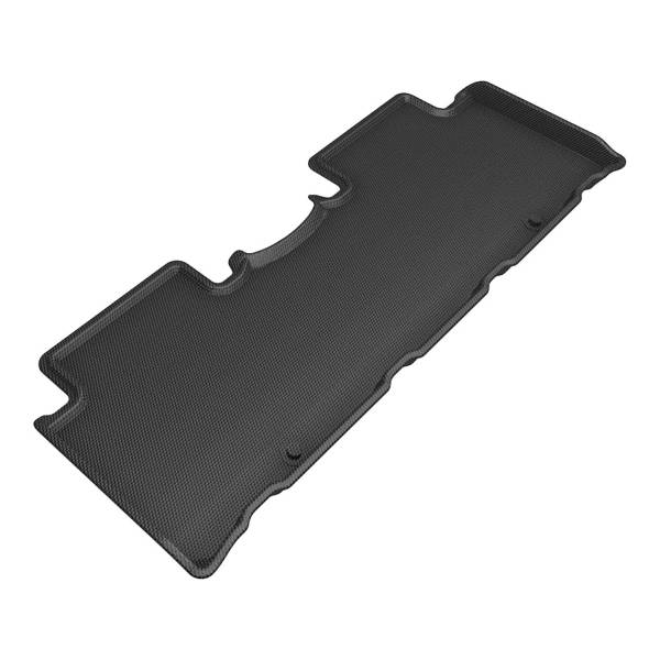 3D MAXpider - 3D MAXpider KAGU Floor Mat (BLACK) compatible with HYUNDAI IONIQ 5 2022-2024 - Second Row