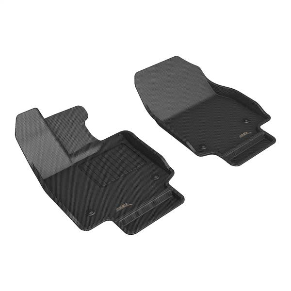 3D MAXpider - 3D MAXpider KAGU Floor Mat (BLACK) compatible with LEXUS RX SERIES 2023-2024 - Front Row