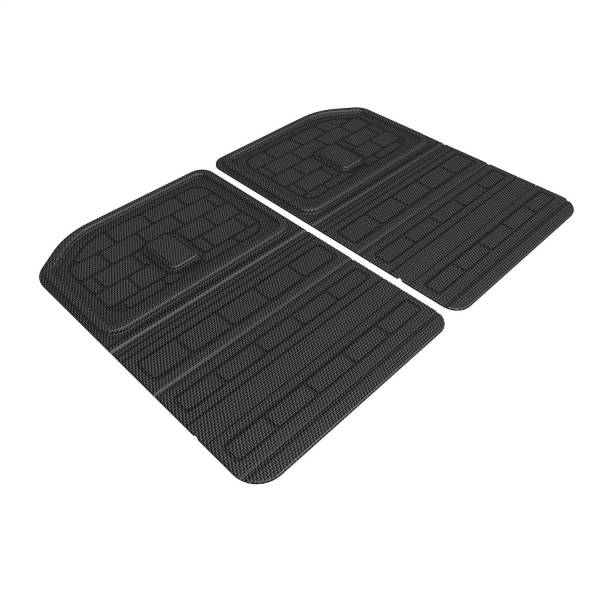 3D MAXpider - 3D MAXpider KAGU Seatback Protector (BLACK) compatible with RIVIAN R1S 2022-2023 - Seatback Protector