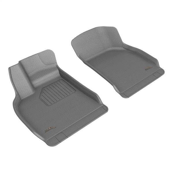 3D MAXpider - 3D MAXpider KAGU Floor Mat (GRAY) compatible with LUCID AIR / AIR TOURING 2022-2024 - Front Row