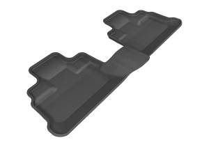 3D MAXpider - 3D MAXpider KAGU Floor Mat (BLACK) compatible with JEEP WRANGLER JK UNLIMITED 2007-2013 - Second Row - Image 1