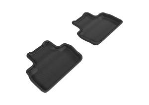 3D MAXpider - 3D MAXpider KAGU Floor Mat (BLACK) compatible with LEXUS IS250/350/ISF 2006-2013 - Second Row - Image 1