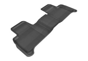 3D MAXpider - 3D MAXpider KAGU Floor Mat (BLACK) compatible with MERCEDES-BENZ GLE SUV/COUPE/GLS SUV/ML/GL 2012-2019 - Second Row - Image 1