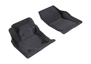 3D MAXpider - 3D MAXpider KAGU Floor Mat (BLACK) compatible with FORD/LINCOLN FUSION/MKZ 2013-2016 - Front Row - Image 1
