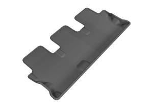 3D MAXpider - 3D MAXpider KAGU Floor Mat (BLACK) compatible with TOYOTA HIGHLANDER 2014-2019 - Third Row - Image 1