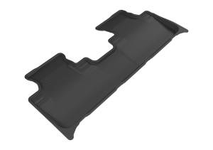 3D MAXpider - 3D MAXpider KAGU Floor Mat (BLACK) compatible with LEXUS RX/RX HYBRID 2016-2022 - Second Row - Image 1