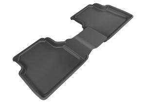 3D MAXpider - 3D MAXpider KAGU Floor Mat (BLACK) compatible with VOLKSWAGEN TIGUAN/TIGUAN LIMITED 2009-2019 - Second Row - Image 1